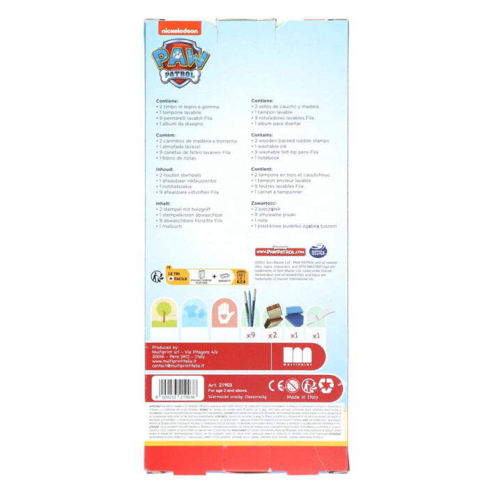 Kleuren stempel set Paw Patrol 13-delig - Afbeelding 2