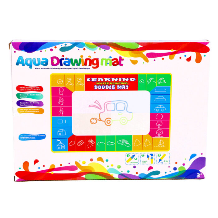 Tekenmat Aqua 73x48cm - Afbeelding 5