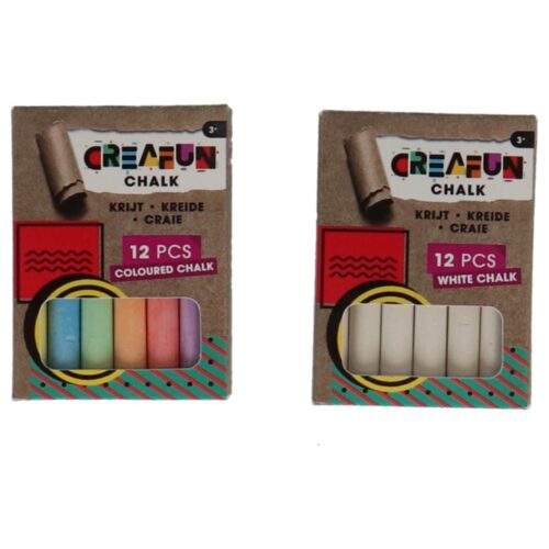 Creafun Krijt Wit/Gekleurd