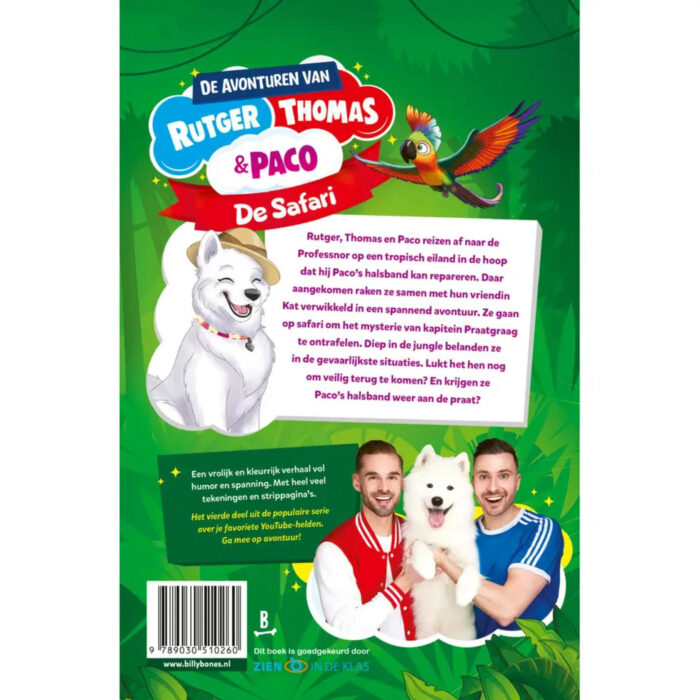 Boek Rutger Thomas En Paco De Safari - Afbeelding 2