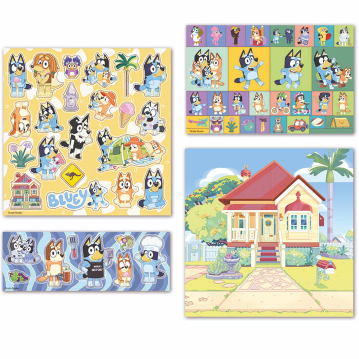 Totum Bluey stickerset - Afbeelding 2