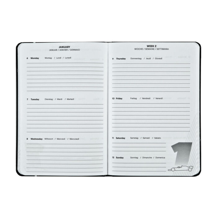 Max Verstappen Red Bull Schoolagenda 24/25 A5-formaat - Afbeelding 2