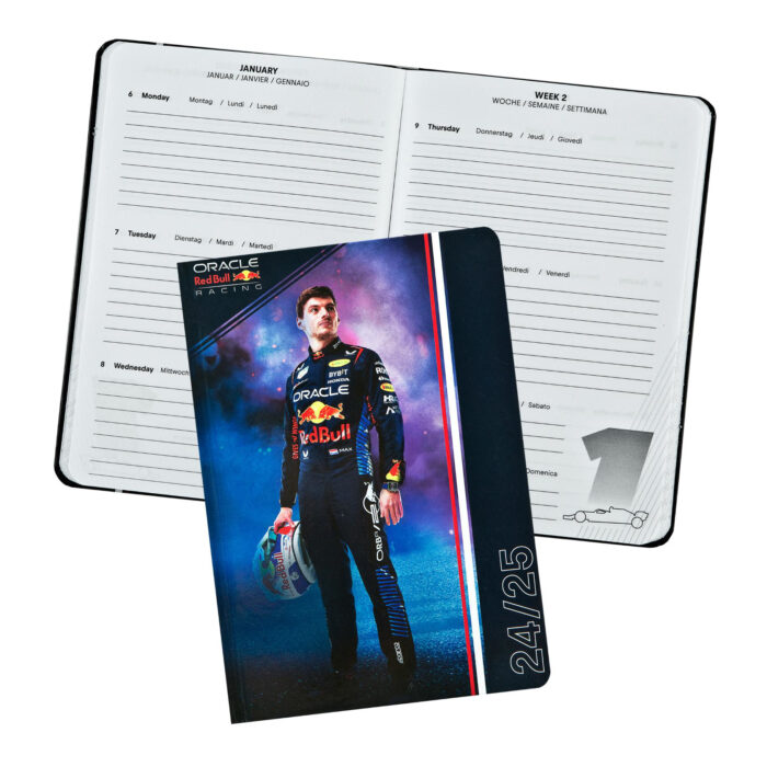 Max Verstappen Red Bull Schoolagenda 24/25 A5-formaat - Afbeelding 3