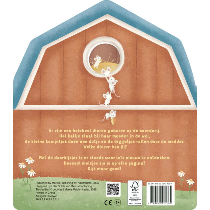 Boek Little Dutch Mijn Doorkijkboek - Afbeelding 2