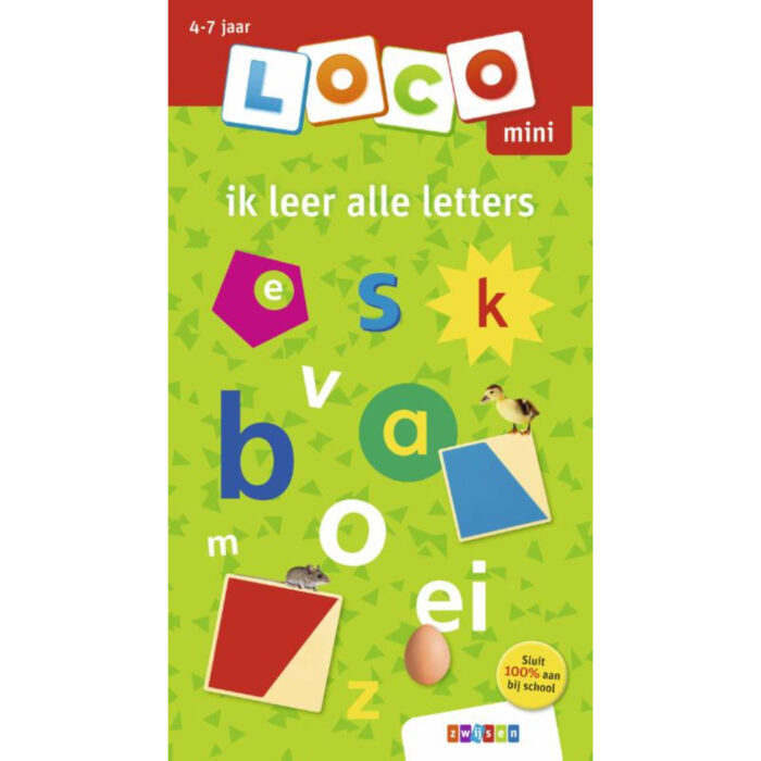 Loco Oefenboekje Mini Ik Leer Alle Letters - Afbeelding 2