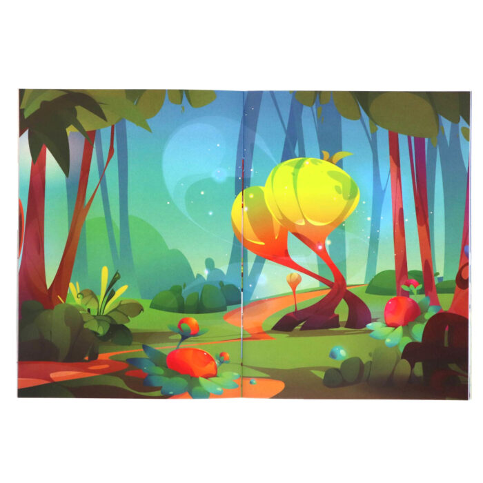 Luxe stickerboek met glitterstickers dieren - Afbeelding 2