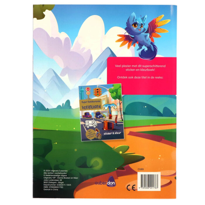 Luxe stickerboek met glitterstickers dieren - Afbeelding 5