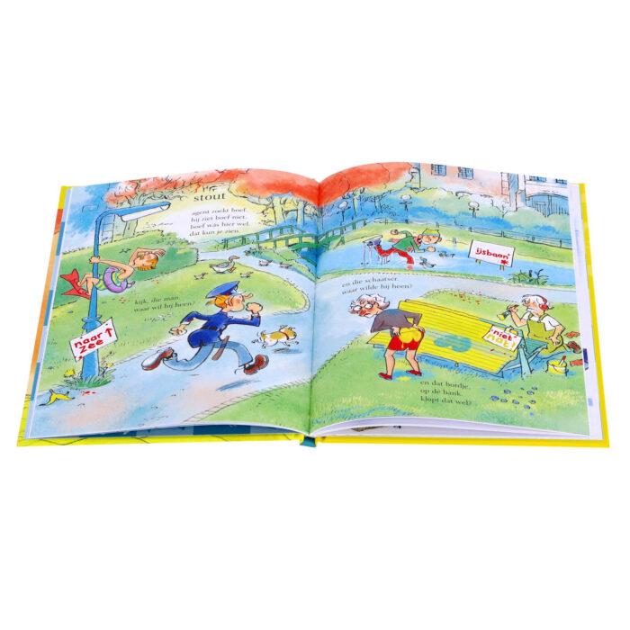 Agent en Boef fop post - Kinderboek - Afbeelding 3