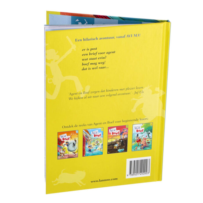 Agent en Boef fop post - Kinderboek - Afbeelding 5