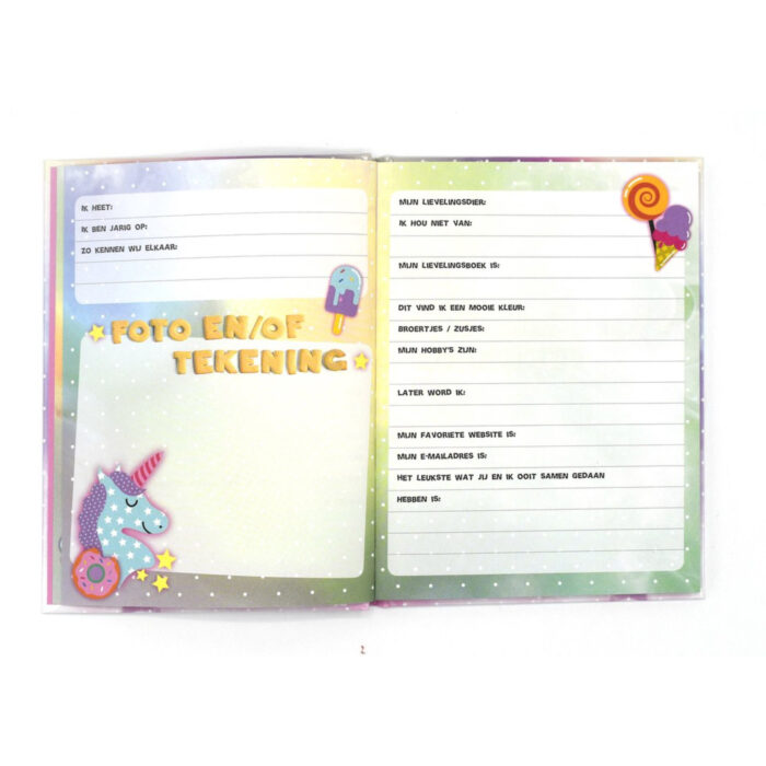 Unicorn Vriendenboek - Afbeelding 3