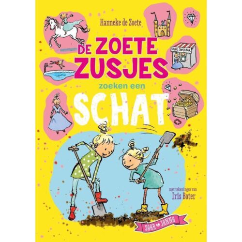 De Zoete Zusjes zoeken een schat - Kinderboek