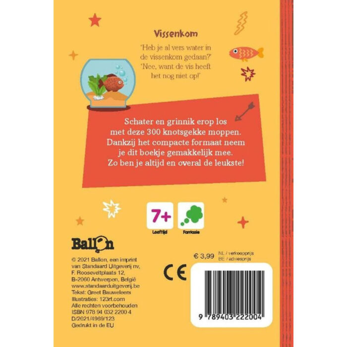 Boek 300 Knotsgekke Moppen Voor Kinderen - Afbeelding 2