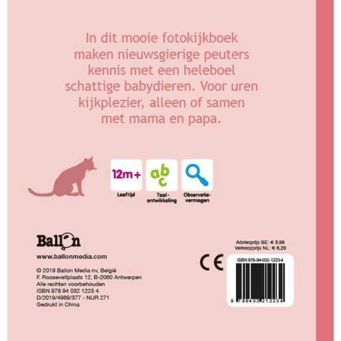 Boek Babydieren - Afbeelding 2