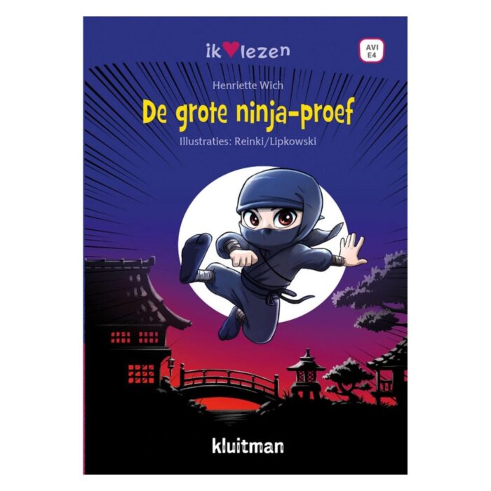 Boek AVI E4 De Grote Ninja Proef