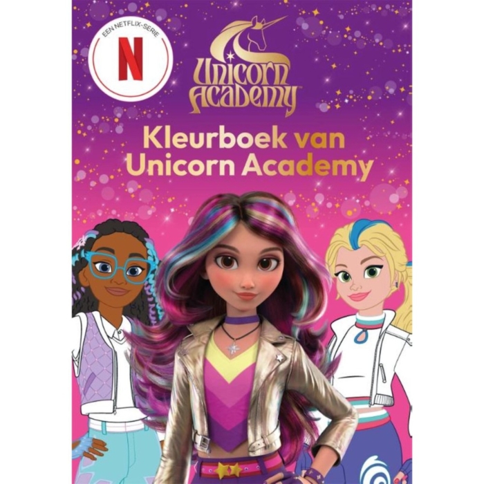 Boek Unicorn Academy Kleurboek