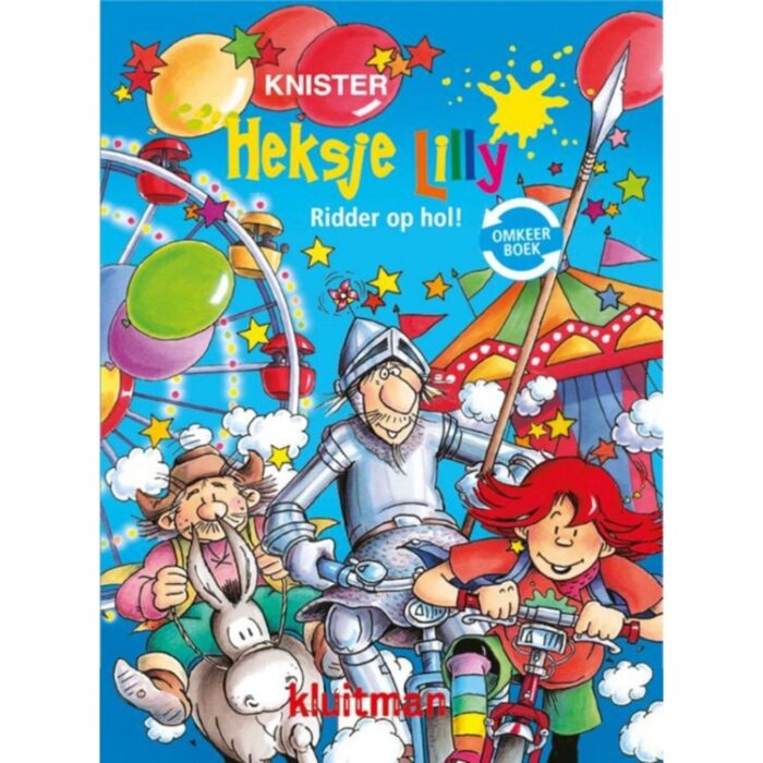 Heksje Lilly Ridder op hol - Redding in de ruimte - Omkeerboek