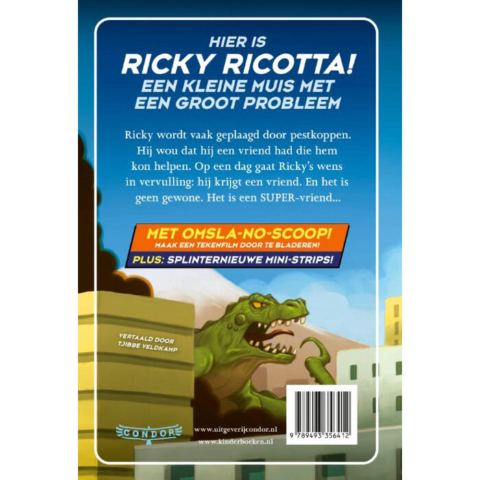 Boek Ricky Ricotta's Superrobot - Afbeelding 2