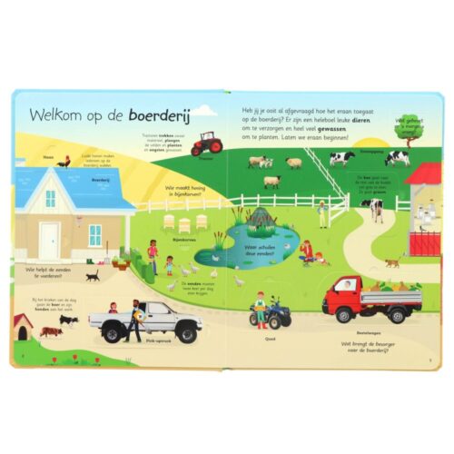 Boek Mijn Grote Flapjesboek Van De Boerderij
