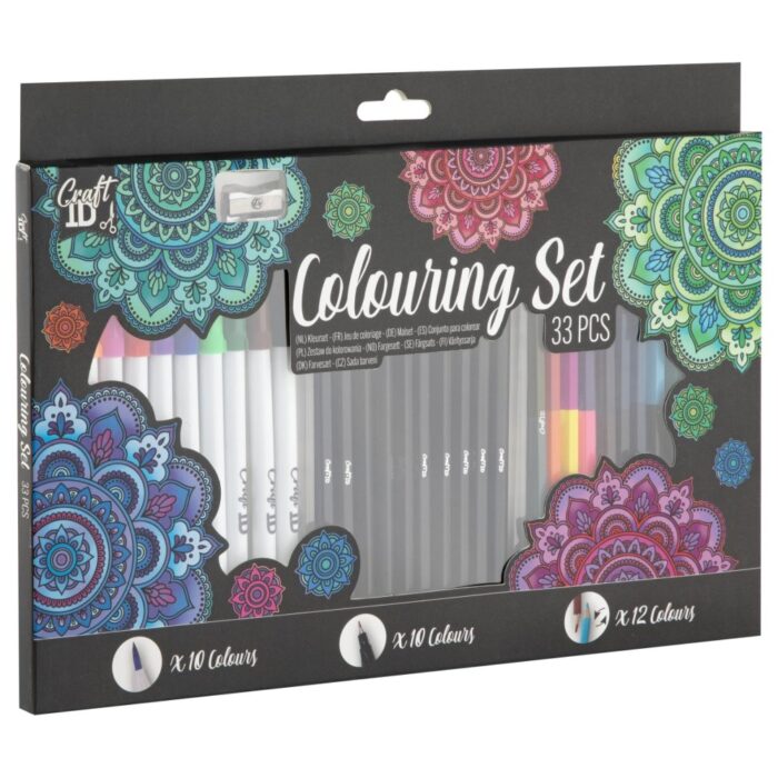 Kleurset proffesioneel compleet 33 pcs 37