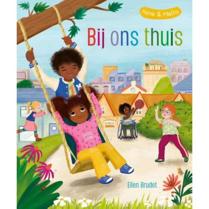 Nine en Mella Bij ons thuis - Kinderboek