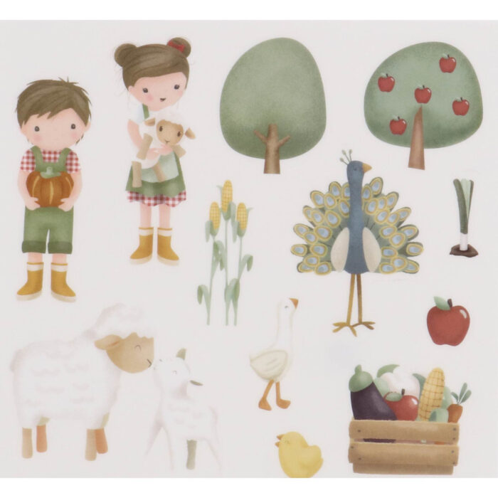 Little Dutch raamstickers boerderij - Afbeelding 3