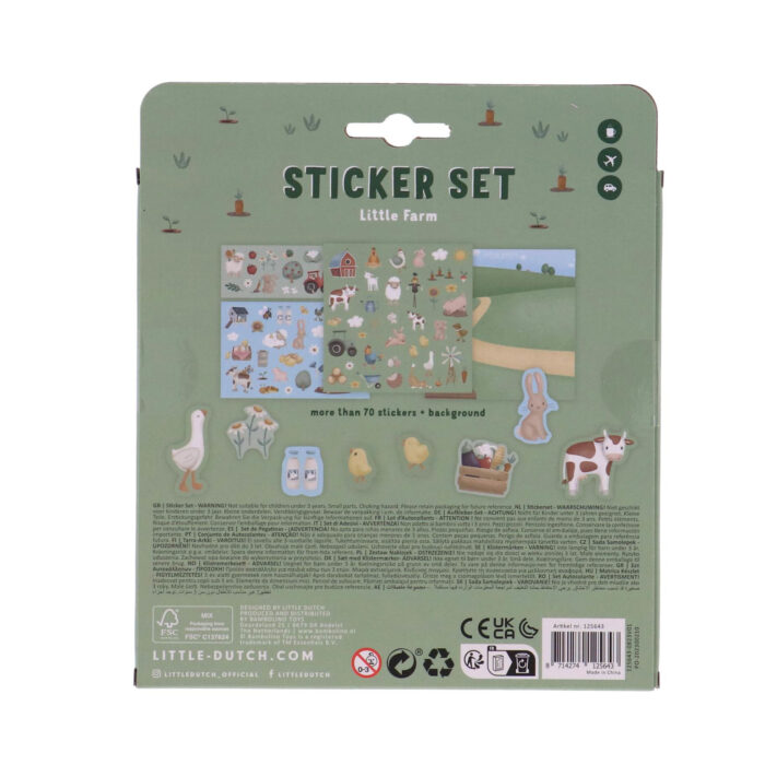 Little Dutch stickerset boerderij - Afbeelding 5