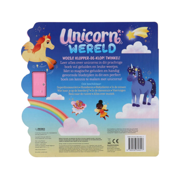 Boek Geluidenboek Unicorn Wereld - Afbeelding 5