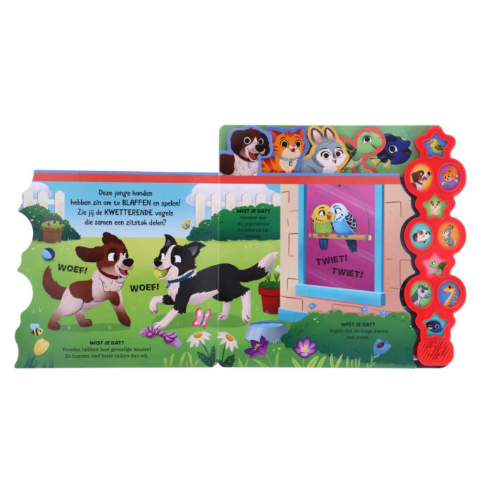 Boek Geluidenboek Huisdieren - Afbeelding 3