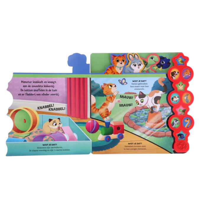 Boek Geluidenboek Huisdieren - Afbeelding 4