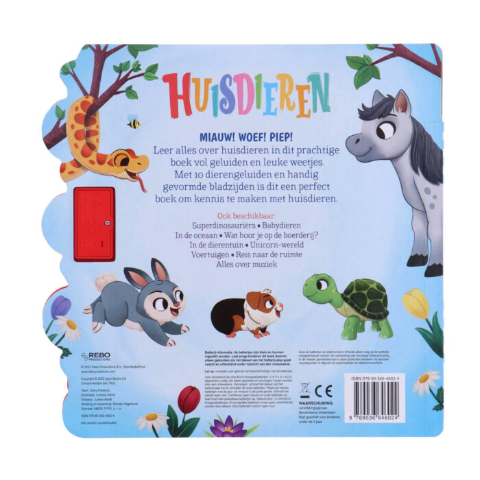 Boek Geluidenboek Huisdieren - Afbeelding 5