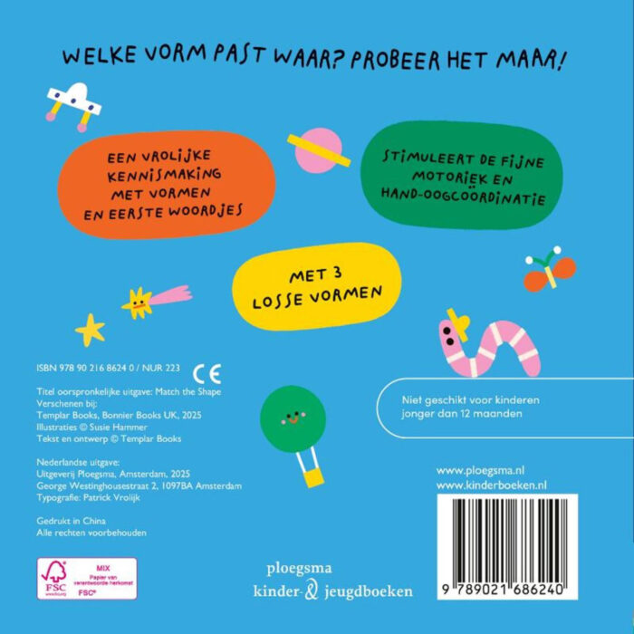 Boek Vind de vorm speel en ontdekboek - Afbeelding 2