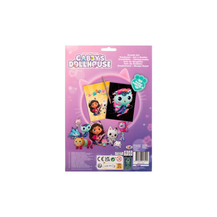 Gabby's Dollhouse Kraskunst 26x19,5cm 2 Stuks - Afbeelding 3