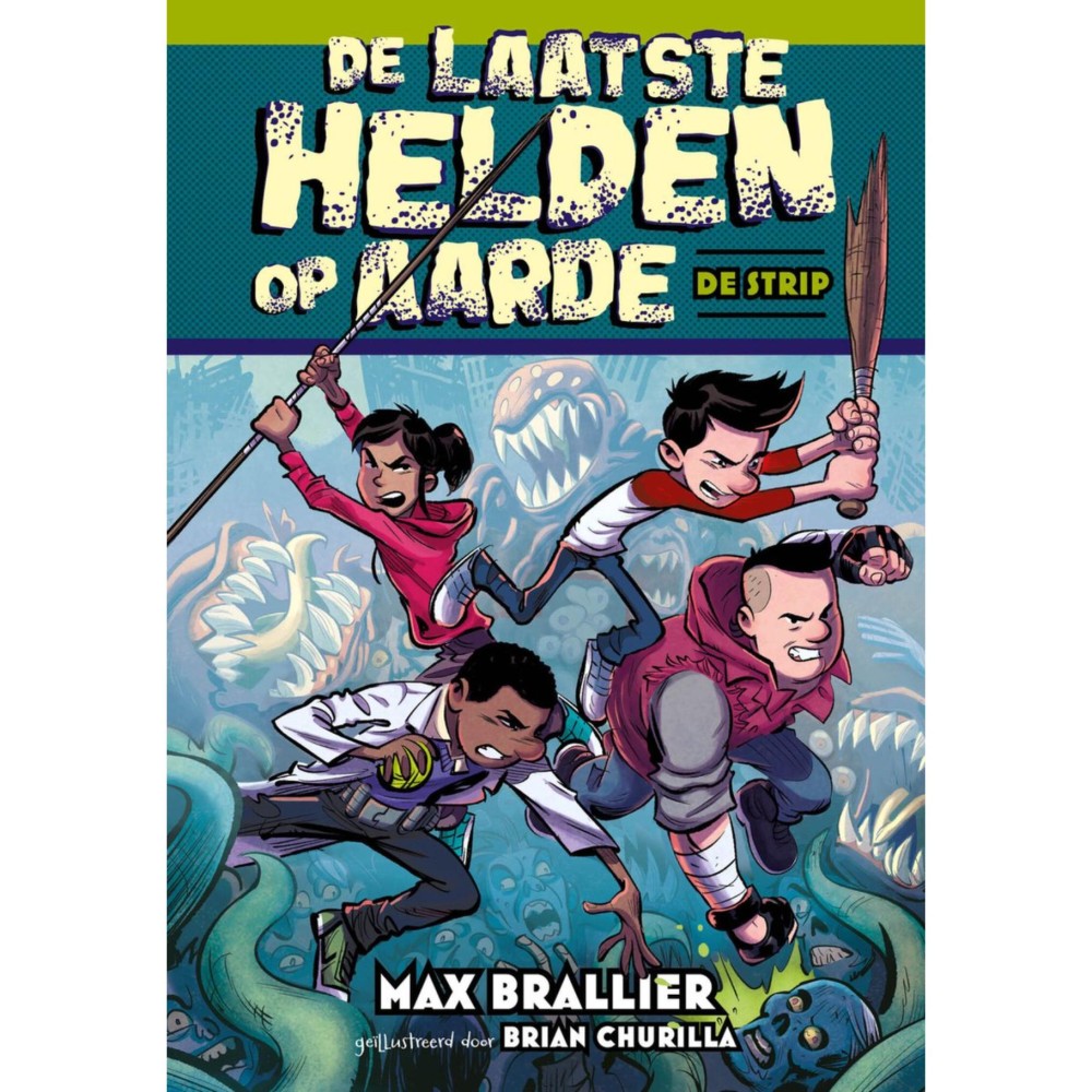 Boek De laatste helden op aarde De strip