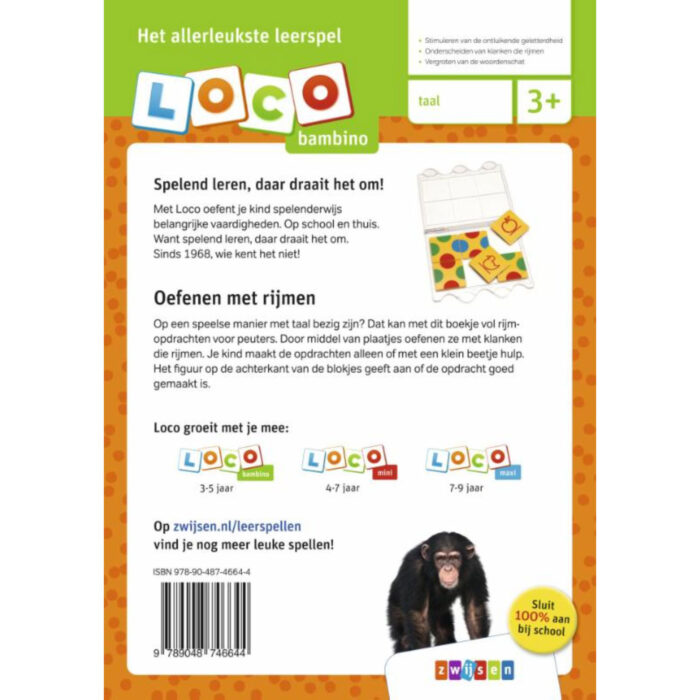 Loco Oefenboekje Bambino Ik Rijm - Afbeelding 2