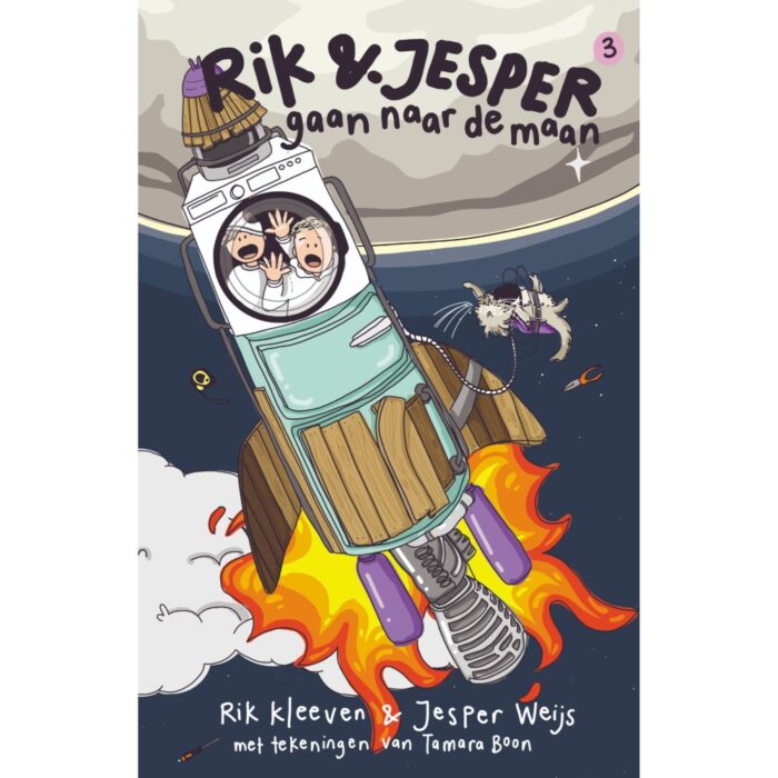 Boek Rik En Jesper Gaan Naar De Maan