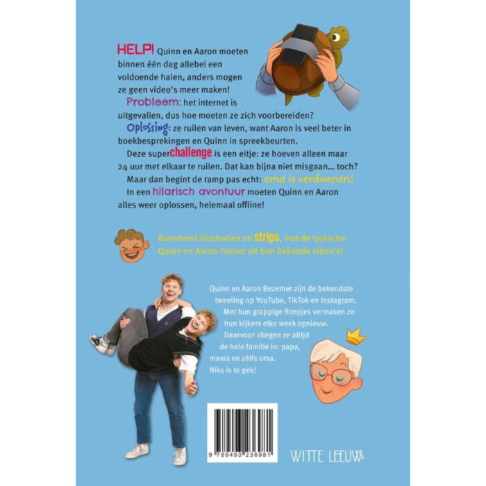 Boek Quinn En Aaron Offline - Afbeelding 2