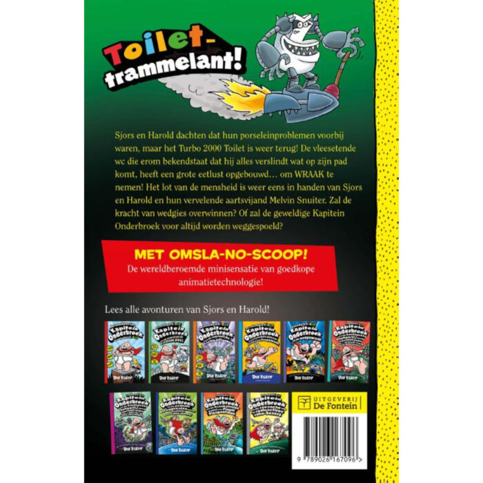 Boek Kapitein Onderbroek En De Turbulente Terugkomst Van Het Turbo 2000 Toilet - Afbeelding 2