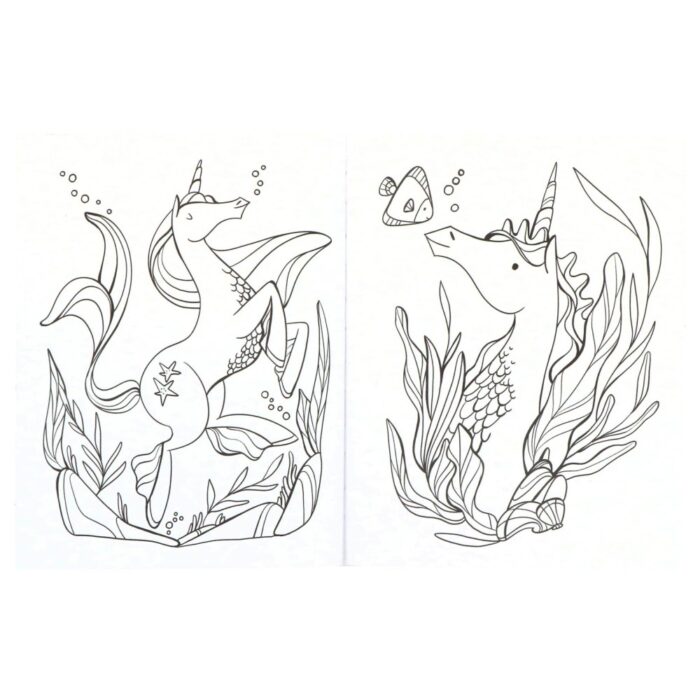 Boek Kleurenboek Unicorns