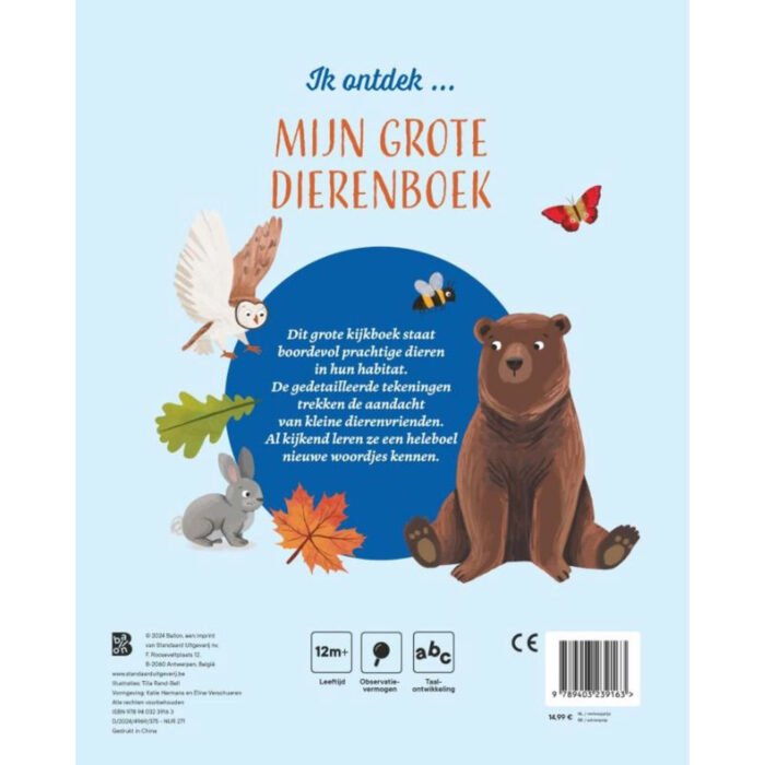 Boek Mijn Grote Dierenboek - Afbeelding 2