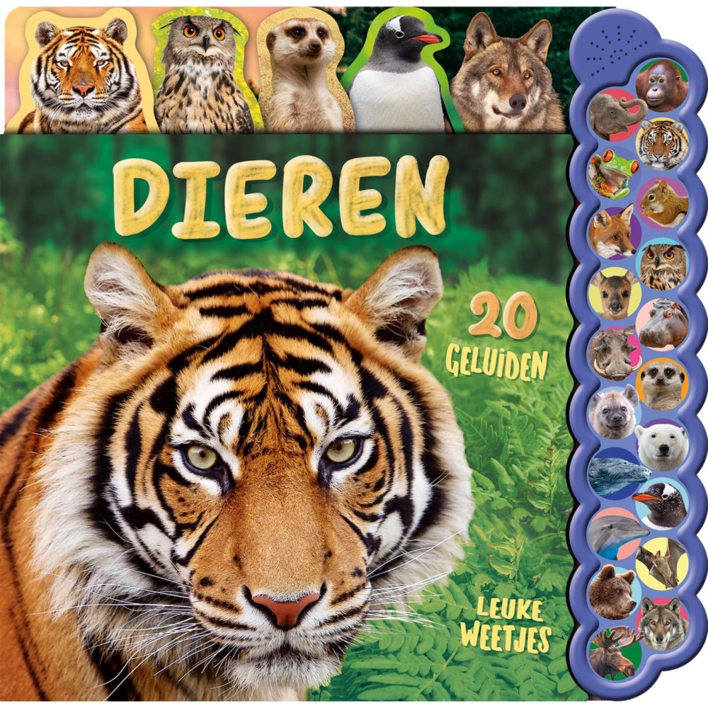 Boek Geluidenboek Dieren