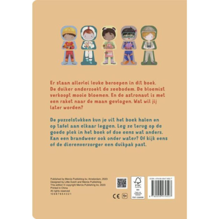 Boek Mijn Puzzelboek Beroepen - Afbeelding 2