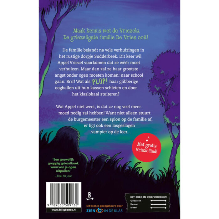 Boek De Vriezels - De Griezeligste Familie De Vries - Afbeelding 2