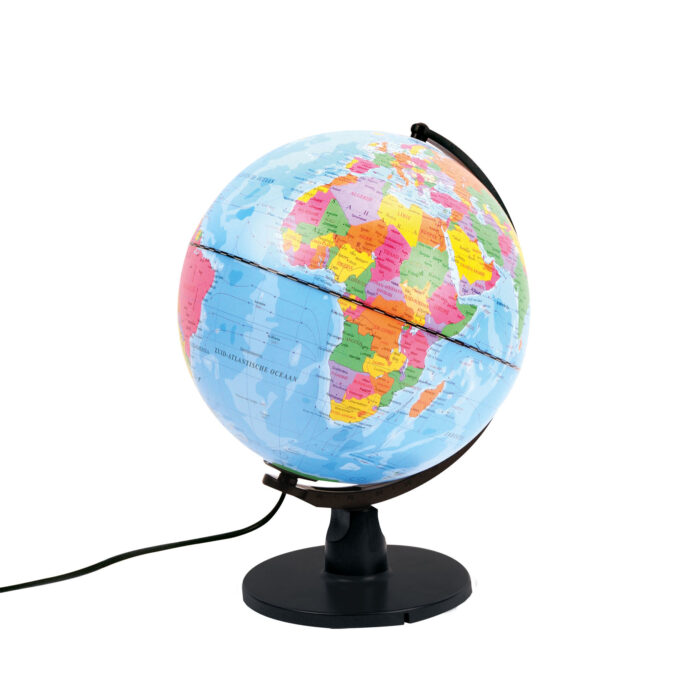 Science Globe Met Licht Nederlands LED 25 Cm - Afbeelding 2