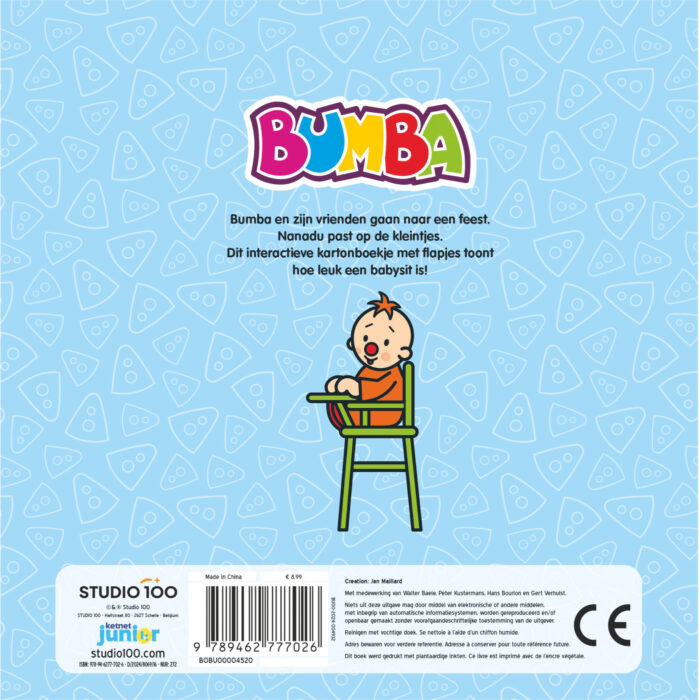 Bumba Kartonboek De Babysit - Afbeelding 4