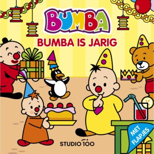 Bumba kartonboek met flapjes: Bumba is jarig