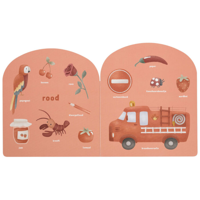 Boek Little Dutch Regenboog Kleurenboek Karton - Afbeelding 3