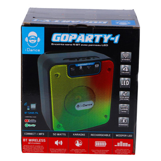 Idance speaker met licht pro - Afbeelding 5