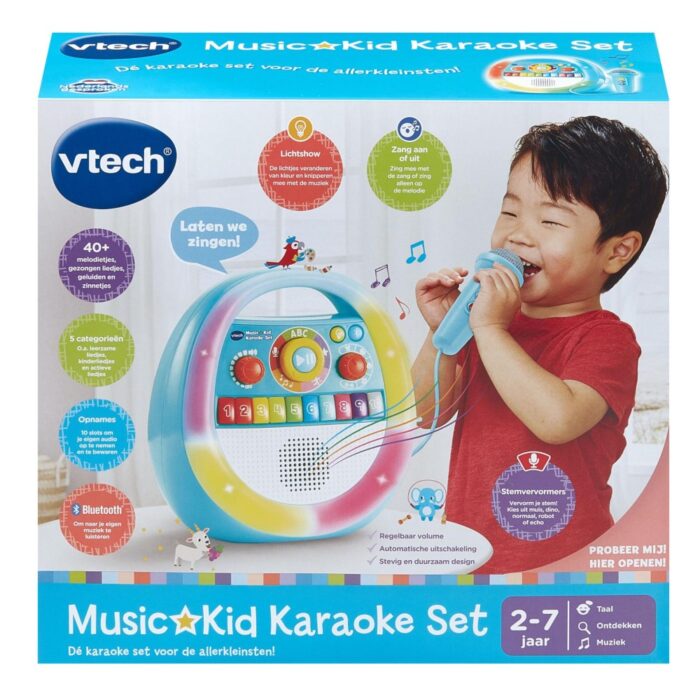Vtech Kleuter Music'kid Karaoke Set