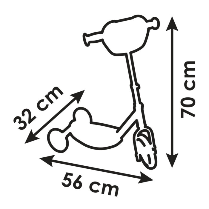 Gabby's Dollhouse step met 3 wielen - Afbeelding 5