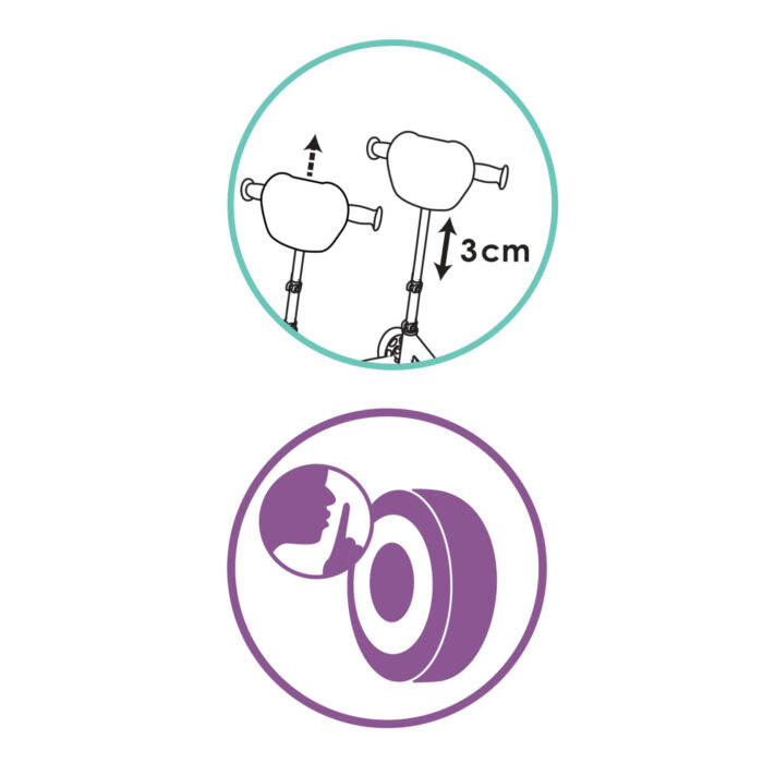 Gabby's Dollhouse step met 3 wielen - Afbeelding 6